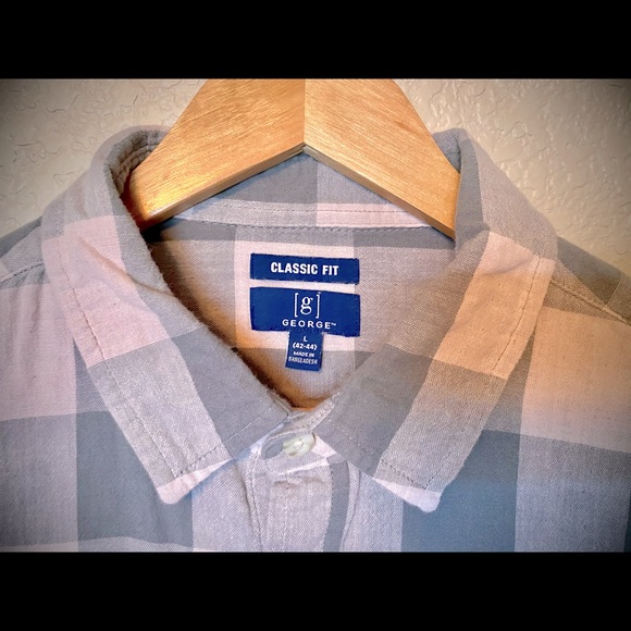 Men’s L long sleeve button down - Picture 2 of 3